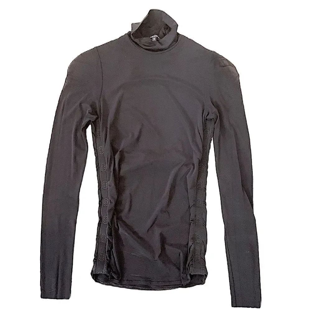 GUCCI Made in Italy GG Logo Turtle Neck |Size:S|